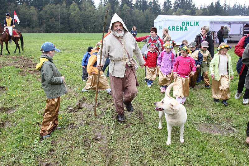 Otevírání Mechového jezírka